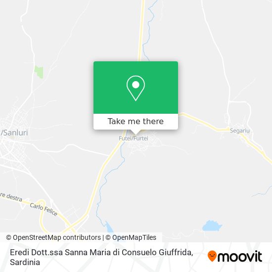 Eredi Dott.ssa Sanna Maria di Consuelo Giuffrida map