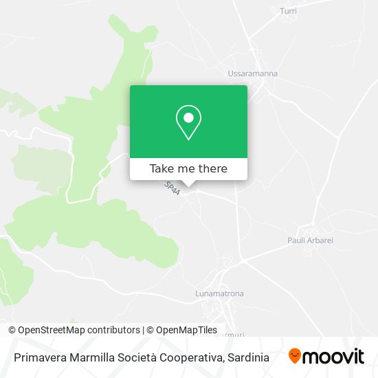 Primavera Marmilla Società Cooperativa map