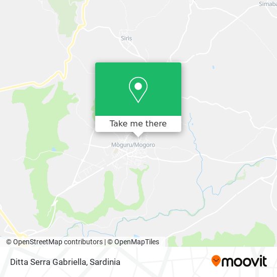 Ditta Serra Gabriella map