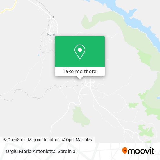 Orgiu Maria Antonietta map