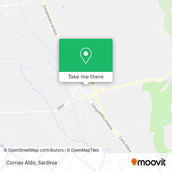 Corrias Aldo map
