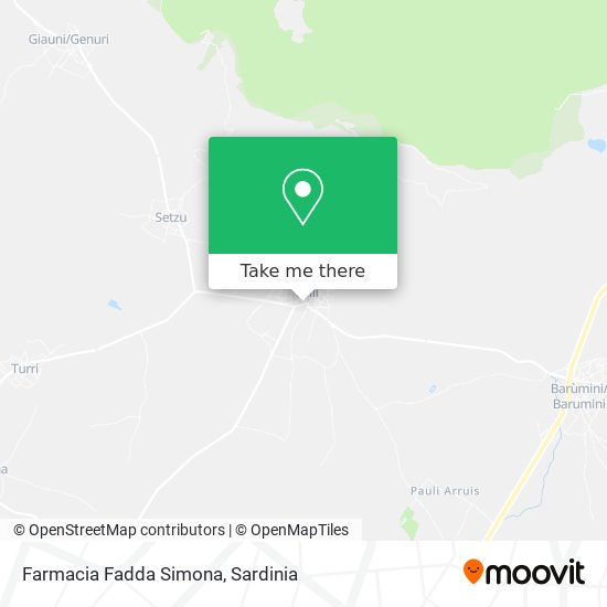 Farmacia Fadda Simona map