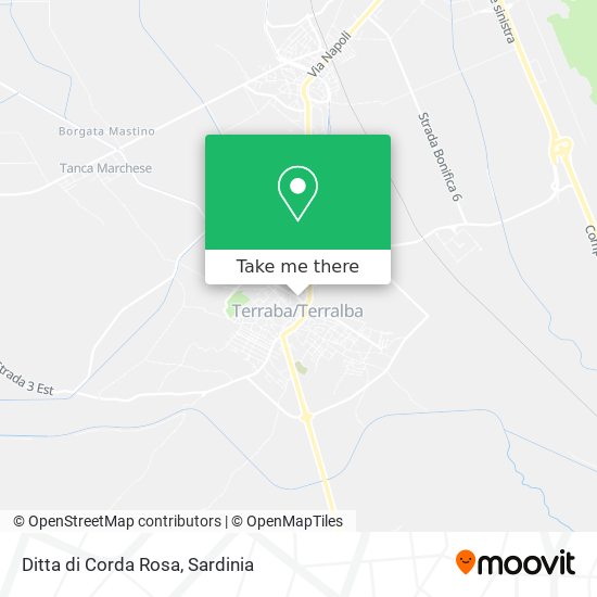 Ditta di Corda Rosa map