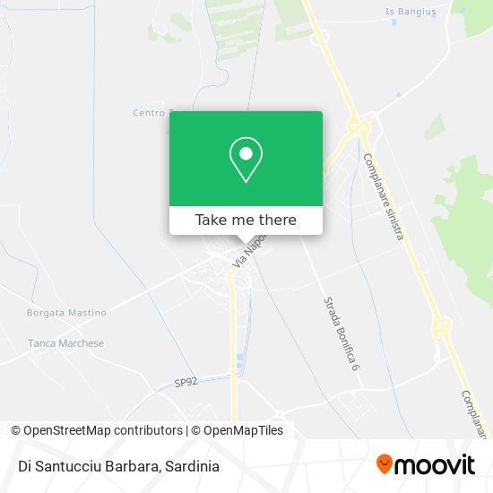Di Santucciu Barbara map