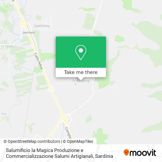 Salumificio la Magica Produzione e Commercializzazione Salumi Artigianali map