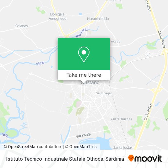 Istituto Tecnico Industriale Statale Othoca map