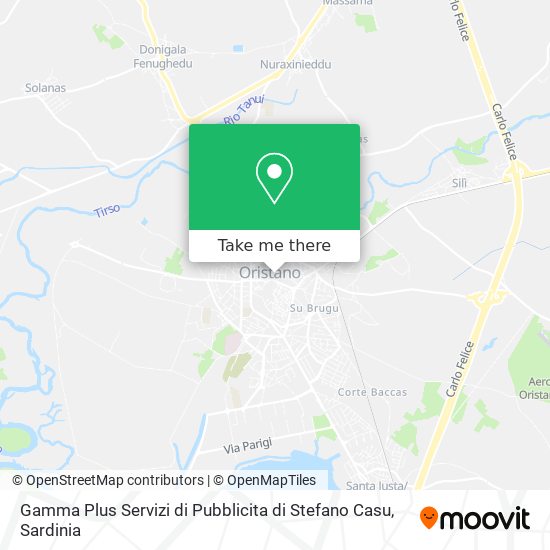 Gamma Plus Servizi di Pubblicita di Stefano Casu map