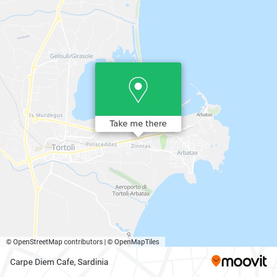 Carpe Diem Cafe map