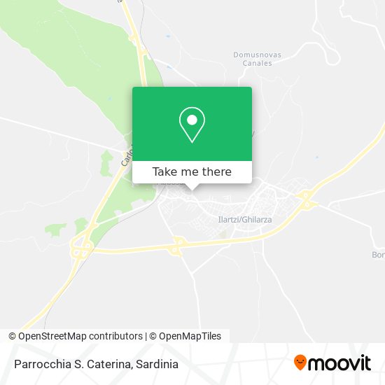 Parrocchia S. Caterina map