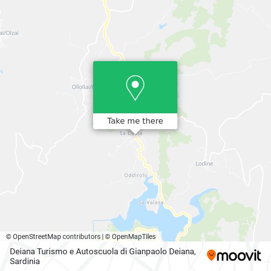 Deiana Turismo e Autoscuola di Gianpaolo Deiana map