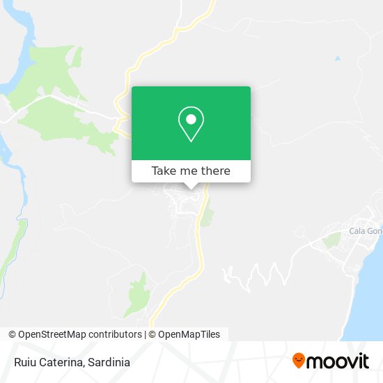 Ruiu Caterina map