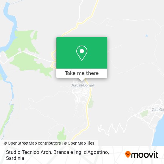 Studio Tecnico Arch. Branca e Ing. d'Agostino map