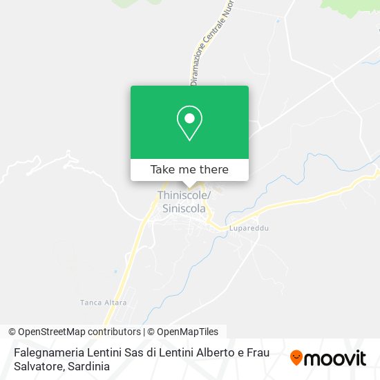 Falegnameria Lentini Sas di Lentini Alberto e Frau Salvatore map