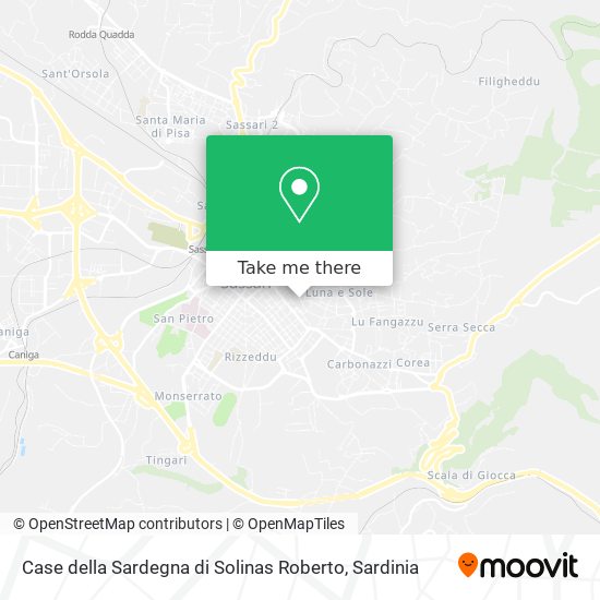 Case della Sardegna di Solinas Roberto map
