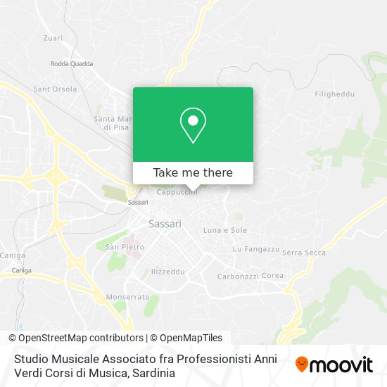 Studio Musicale Associato fra Professionisti Anni Verdi Corsi di Musica map