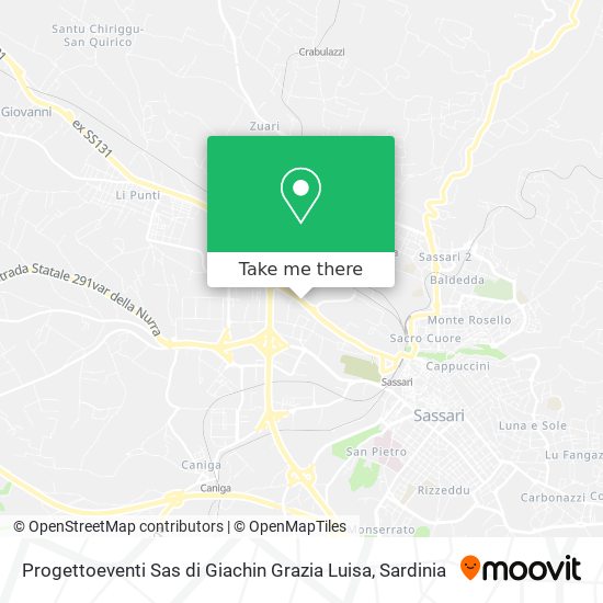 Progettoeventi Sas di Giachin Grazia Luisa map
