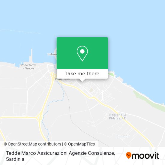 Tedde Marco Assicurazioni Agenzie Consulenze map