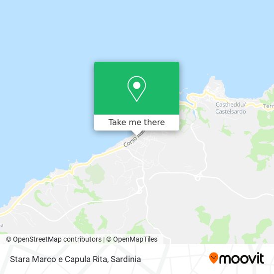Stara Marco e Capula Rita map