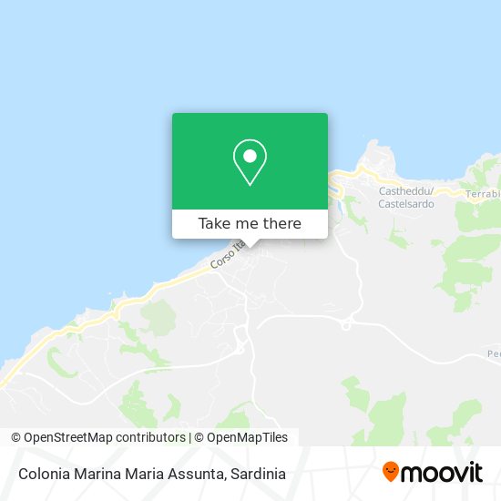 Colonia Marina Maria Assunta map