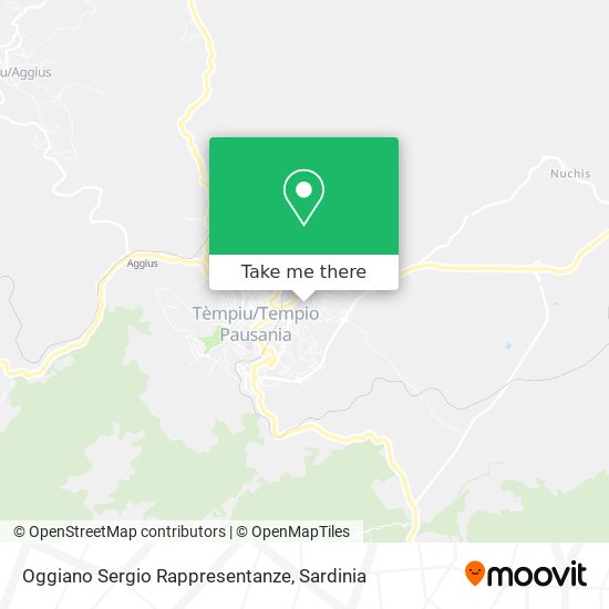 Oggiano Sergio Rappresentanze map