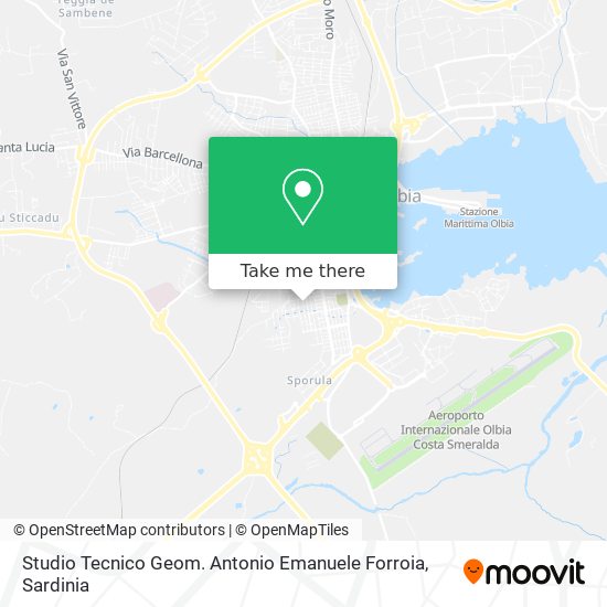 Studio Tecnico Geom. Antonio Emanuele Forroia map