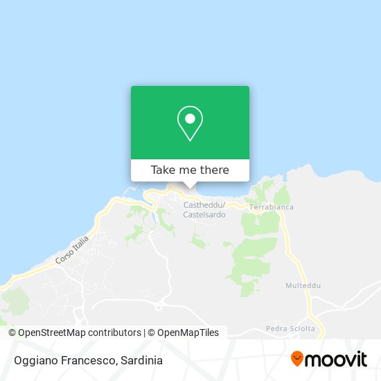 Oggiano Francesco map
