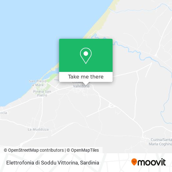 Elettrofonia di Soddu Vittorina map