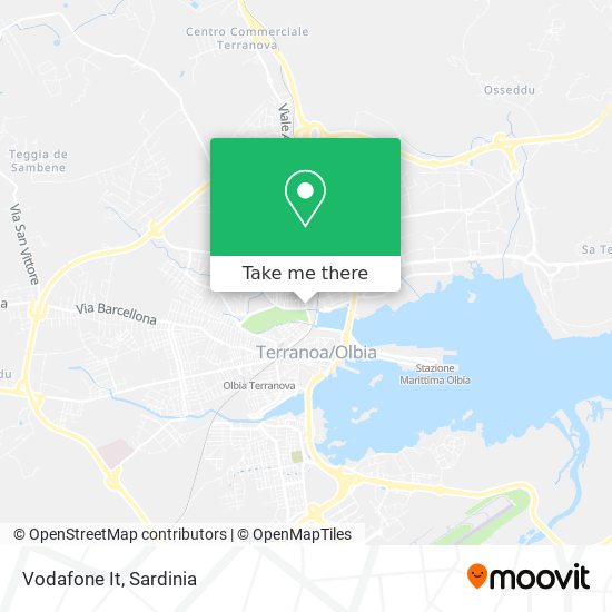 Vodafone It map