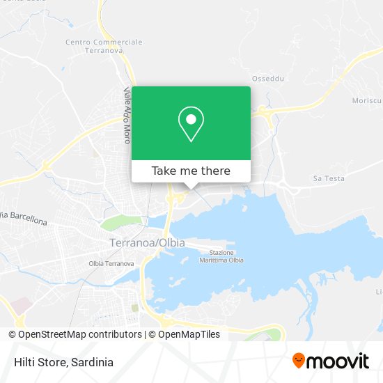 Hilti Store map
