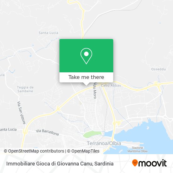 Immobiliare Gioca di Giovanna Canu map