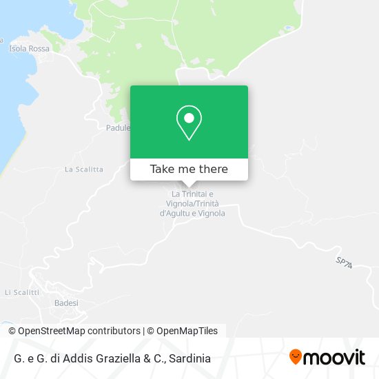 G. e G. di Addis Graziella & C. map