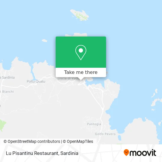 Lu Pisantinu Restaurant map