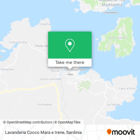 Lavanderia Cocco Mara e Irene map