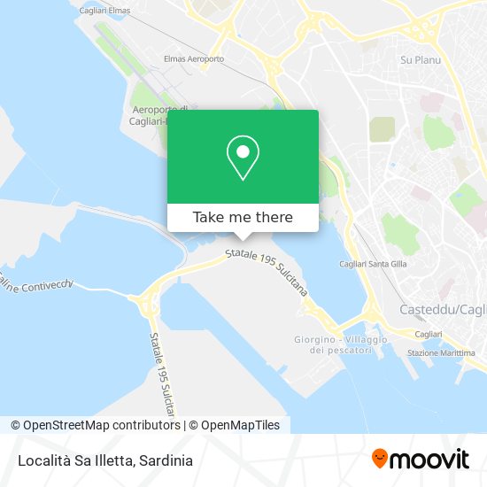 Località Sa Illetta map