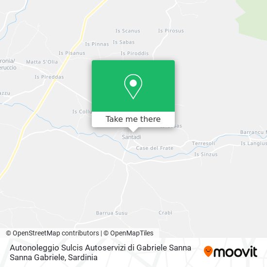 Autonoleggio Sulcis Autoservizi di Gabriele Sanna Sanna Gabriele map
