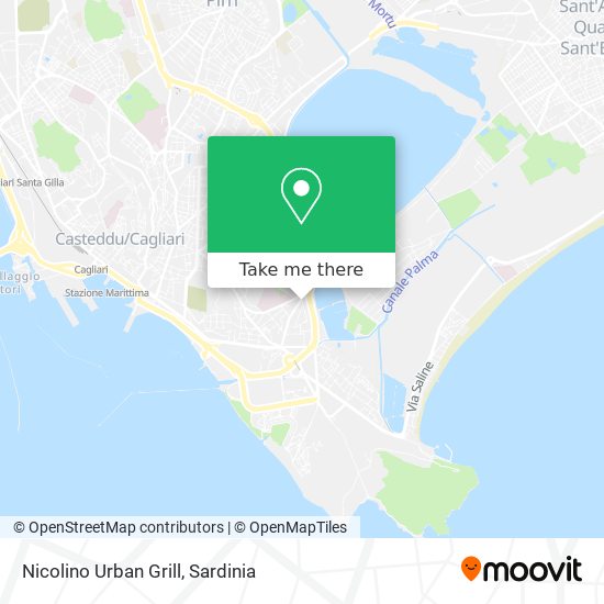 Nicolino Urban Grill map