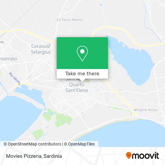 Movies Pizzeria map