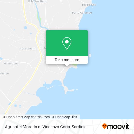 Agrihotel Morada di Vincenzo Coria map