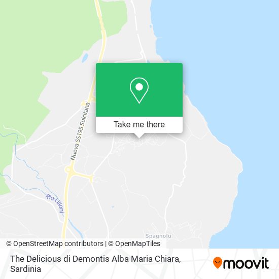 The Delicious di Demontis Alba Maria Chiara map