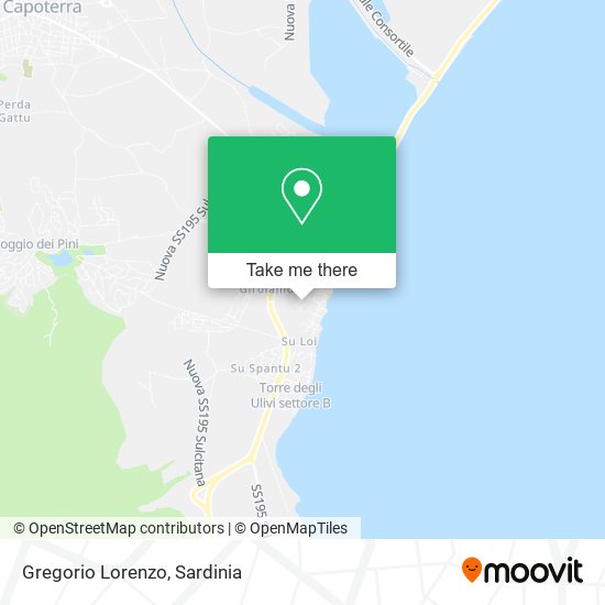Gregorio Lorenzo map