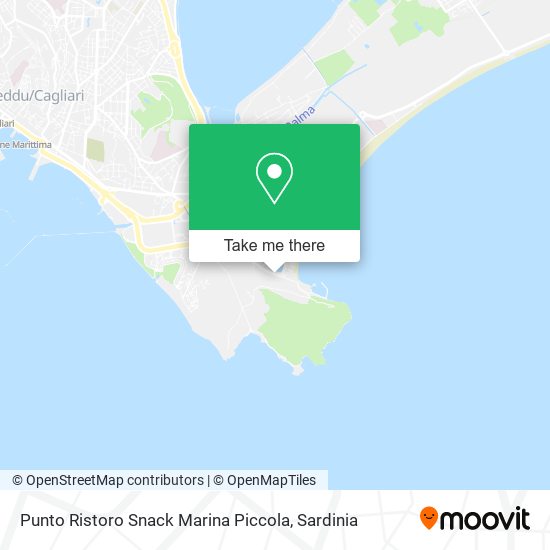 Punto Ristoro Snack Marina Piccola map