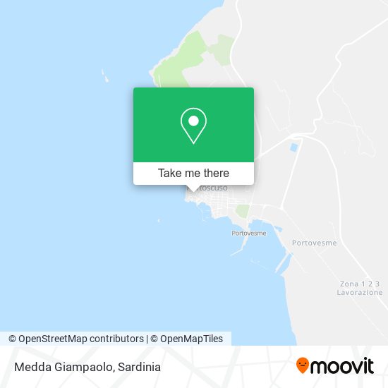 Medda Giampaolo map