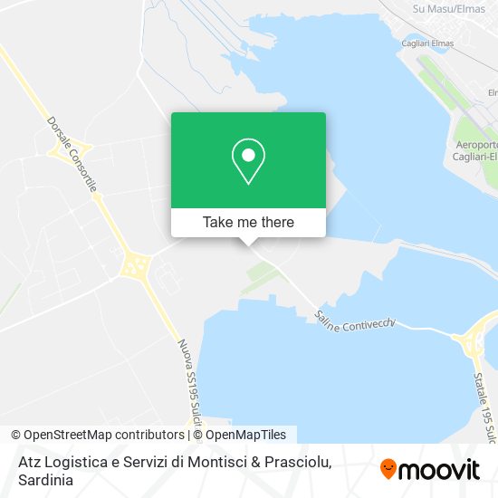 Atz Logistica e Servizi di Montisci & Prasciolu map