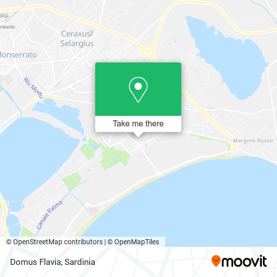 Domus Flavia map