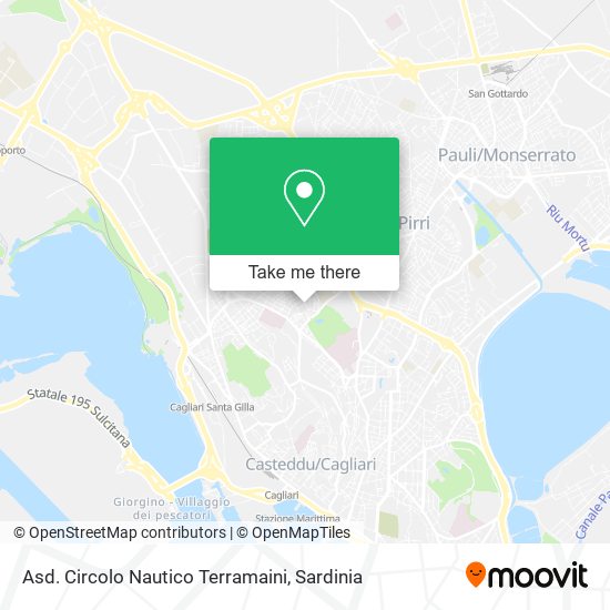 Asd. Circolo Nautico Terramaini map