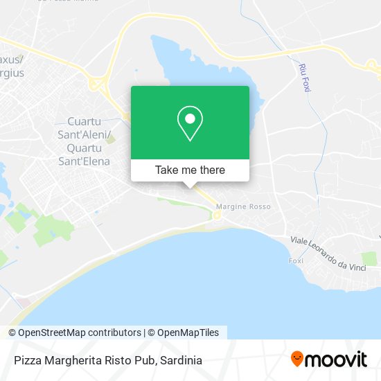 Pizza Margherita Risto Pub map