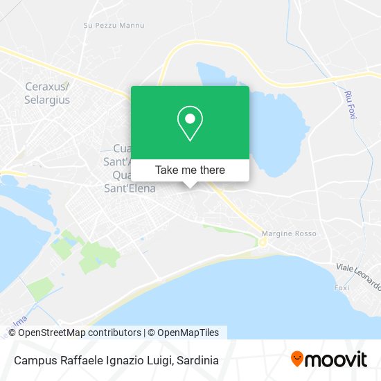 Campus Raffaele Ignazio Luigi map