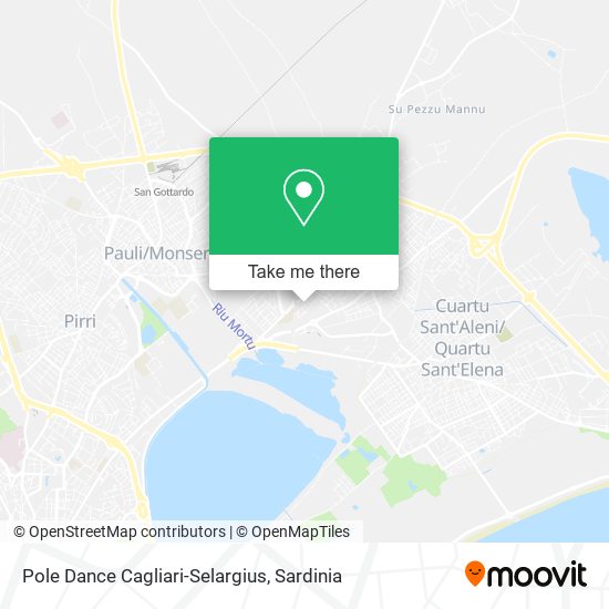 Pole Dance Cagliari-Selargius map