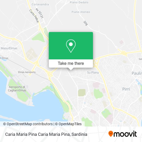 Caria Maria Pina Caria Maria Pina map