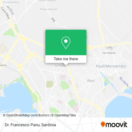 Dr. Francesco Panu map